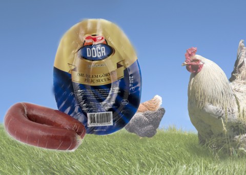 Piliç Vakumlu Kangal Sucuk